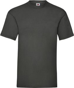 Fruit of the Loom SC221 - T-Shirt Homme Manches Courtes 100% Coton Light Graphite