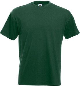 Fruit of the Loom SC61044 - T-Shirt Homme Manches Courtes 100% Coton Bottle Green