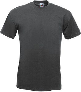 Fruit of the Loom SC61044 - T-Shirt Homme Manches Courtes 100% Coton Light Graphite