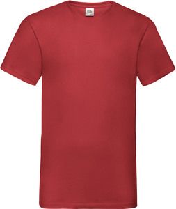 Fruit of the Loom SC22V - T-Shirt Homme Col V Coton