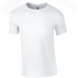 Gildan GI6400 - T-Shirt Homme Coton Blanc