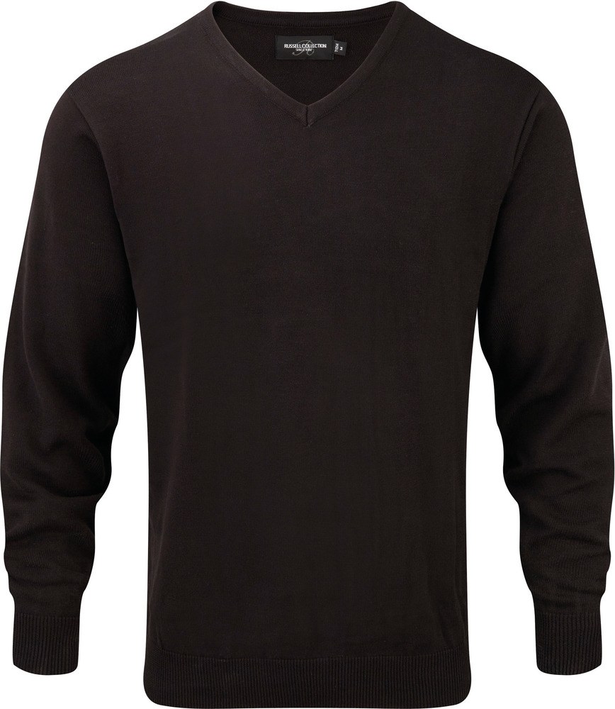Russell Collection RU710M - Pullover Homme Col V