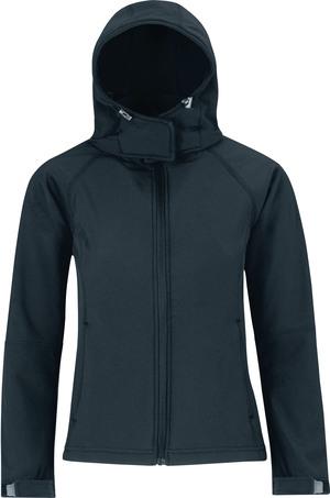 B&C CGJW937 - Veste Capuche Softshell Femme