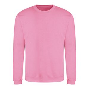 AWDIS JUST HOODS JH030 - Sweat-shirt à étiquette détachable Candyfloss Pink