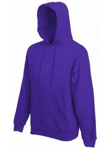 Fruit of the Loom SS224 - Sweat-Shirt à Capuche Homme Classic Violet