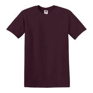 Fruit of the Loom SS030 - T-shirt Manches courtes pour homme Bourgogne
