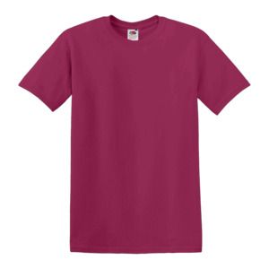 Fruit of the Loom SS030 - T-shirt Manches courtes pour homme Fuchsia
