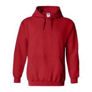 Gildan GD057 - Sweatshirt à Capuche Rouge