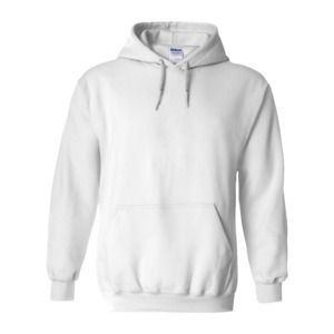 Gildan GD057 - Sweatshirt à Capuche Blanc