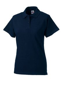 Russell J569F - Polo piqué 100% coton classique femme French Navy