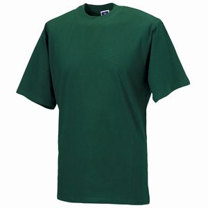 Russell J180M - T-shirt Classique super fil de chaîne continu Bottle Green