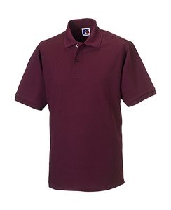 Russell R-599M-0 - Hard Wearing Polo Shirt Bourgogne