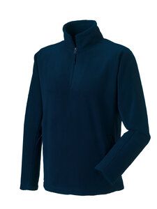 Russell Europe R-874M-0 - Adult’s Quarter Zip Outdoor Fleece French Navy