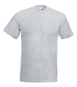 Fruit of the Loom 61-044-0 - T-Shirt Homme Super Premium 100% Coton Heather Grey