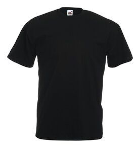Fruit of the Loom 61-036-0 - T-Shirt Homme Value Weight Noir