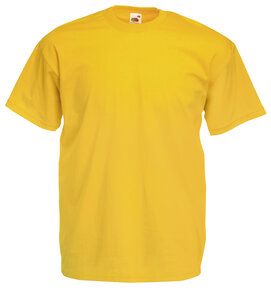 Fruit of the Loom 61-036-0 - T-Shirt Homme Value Weight Sunflower
