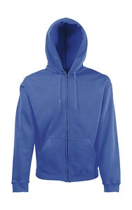 Fruit of the Loom 62-034-0 - Hooded Zip Sweatshirt Bleu Royal