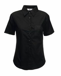 Fruit of the Loom 65-014-0 - Poplin Blouse Noir