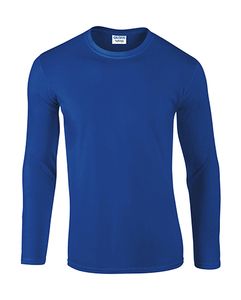 Gildan 64400 - T-Shirt Manches Longues Homme Softstyle® Bleu Royal