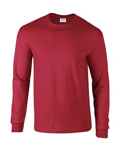 Gildan 2400 - T-Shirt Manches Longues Homme Ultra Rouge