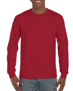 Gildan 2400 - T-Shirt Manches Longues Homme Ultra Cardinal red