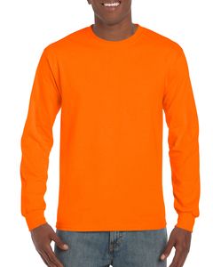 Gildan 2400 - T-Shirt Manches Longues Homme Ultra Safety Orange