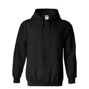 Gildan 18500 - SweatShirt Capuche Homme Heavy Blend Noir