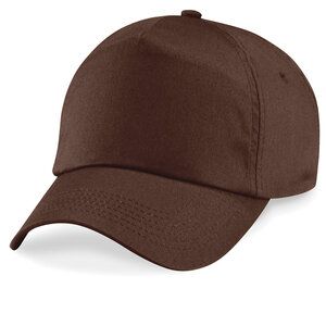 Beechfield B10 - Casquette Original 5 Panneaux 100% Coton Chocolat