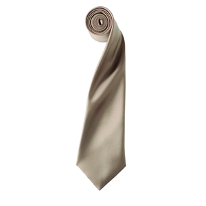 Premier PR750 - Cravate en satin "Colours" Khaki