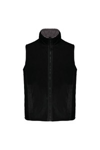 Kariban K679 - RECORD > BODYWARMER DOUBLÉ POLAIRE Noir / Gris