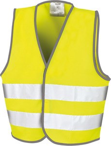 Result R200J - Gilet de sécurité pour enfant Fluorescent Yellow