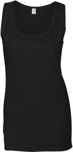 Gildan GI64200L - Débardeur Femme Softstyle Black/Black