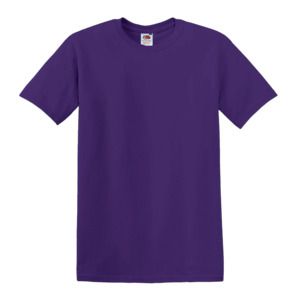 Fruit of the Loom SC6 - T-Shirt Manches Courtes 100% Coton  Purple