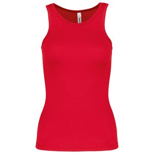 ProAct PA442 - Débardeur Sport Femme Rouge