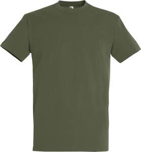 SOL'S 11500 - Imperial Tee Shirt Homme Col Rond Vert Miltaire