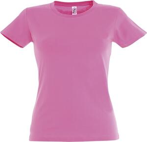 SOL'S 11502 - Imperial WOMEN Tee Shirt Femme Col Rond Rose orchidée
