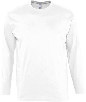 SOLS 11420 - MONARCH Tee Shirt Homme Col Rond Manches Longues