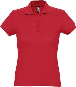 SOL'S 11338 - PASSION Polo Femme Rouge