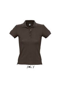 SOL'S 11310 - PEOPLE Polo Femme Chocolat