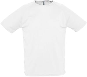 SOL'S 11939 - SPORTY Tee Shirt Manches Raglan Blanc