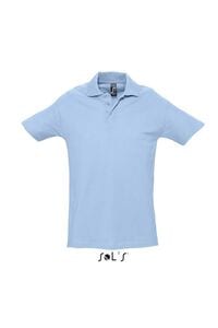 SOL'S 11362 - SPRING II Polo Homme Ciel