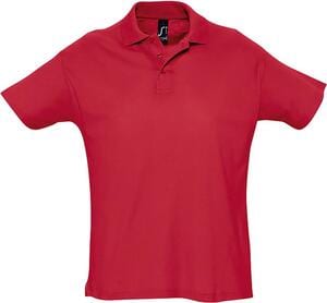 SOL'S 11342 - SUMMER II Polo Homme Rouge