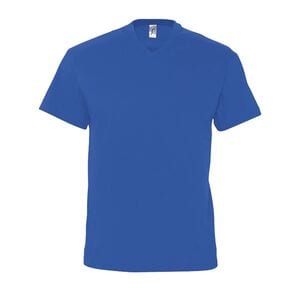SOL'S 11150 - VICTORY Tee Shirt Homme Col ‘’V’’ Bleu Royal