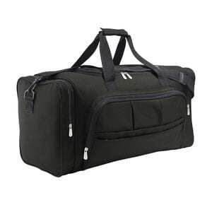 SOL'S 70900 - WEEK-END Sac De Voyage Multi Poches En Polyester 600 D Noir