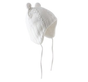 K-up KP701 - BONNET POUR BÉBÉ Blanc