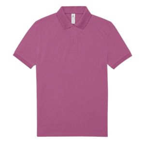 B&C BCID1 - Polo Homme Manches Courtes Fuchsia