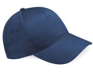 Beechfield BF015 - Casquette 5 Panneaux 100% Coton French Navy