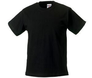 Russell JZ180 - T-Shirt 100% Coton Noir