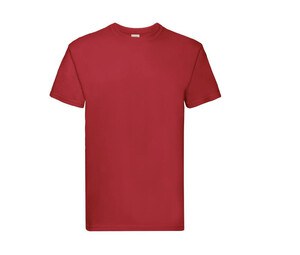 Fruit of the Loom SC210 - T-shirt Qualité Supérieure Rouge