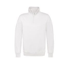 B&C BCID4 - Sweatshirt Col Zippé Homme